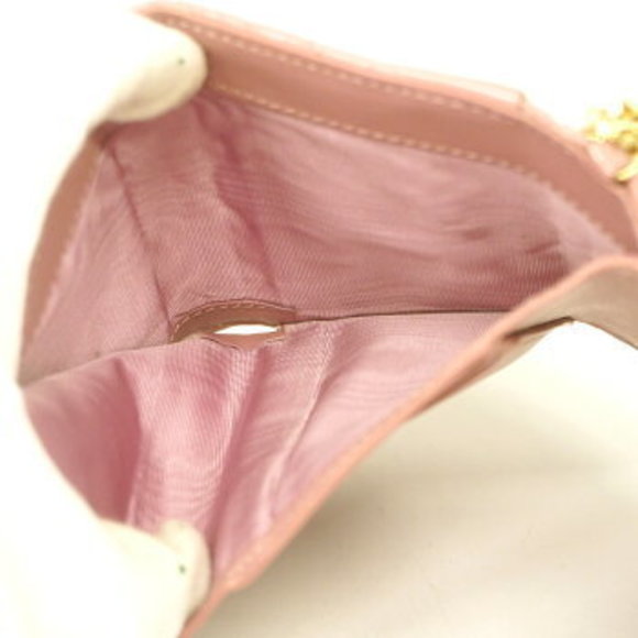 Christian Dior Cannage Patent Leather Tri-fold Wallet - Picture 6 of 9